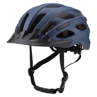 Casque de vélo de route de montagne adulte homme femme avec visière de feu arrière