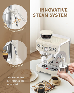 Cafetera Multicápsulas Todo en Uno NP DG con Molinillo Integrado, de Granos a Polvo, para Uso Comercial - Product Image 1