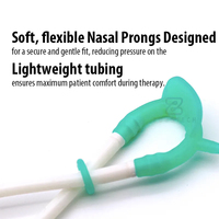 Cannule nasale en silicone souple avec filtre à eau, tube universel pour machine d'inhalation d'hydrogène, accessoires d'inhalateur de qualité médicale