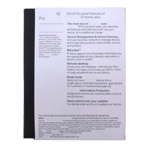 Win <span class=keywords><strong>10</strong></span> <span class=keywords><strong>Pro</strong></span> FPP USB OEM, Activación Global en Línea 100%, Nuevo y Original, Admite Personalización <span class=keywords><strong>de</strong></span> Idioma - Product Image 4