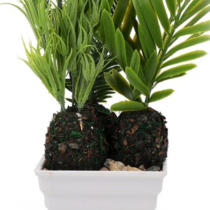 <span class=keywords><strong>Plantas</strong></span> artificiales encantadoras con maceta <span class=keywords><strong>de</strong></span> simulación <span class=keywords><strong>de</strong></span> suculentas, Mini bonsái en maceta, <span class=keywords><strong>plantas</strong></span> artificiales verdes - Product Image 4