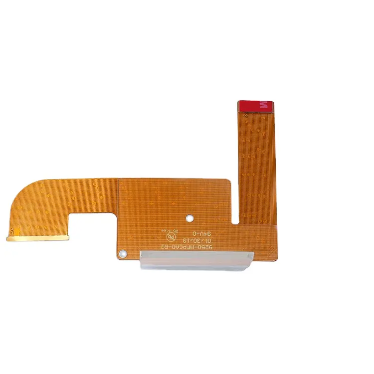 High Quality Flat Flex PCB Design with Polyimide Stiffener for GPS OEM Factory