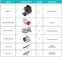 Diagnostic Tool Car Truck Key Cutting Machines With Programmer for All Keys Lost
