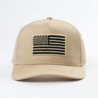 Gorra de camionero estructurada de algodón de fábrica Yukaihe, logotipo bordado personalizado, malla, 5 paneles, fabricante de gorras de camionero