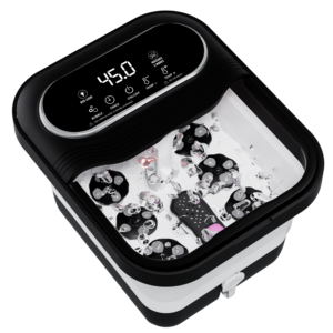 Hochwertiges faltbares automatisches elektrisches entgiften des Fußbad massage gerät Kräuter becken Intelligente faltbare Wasser therapie Automatisch - Product Image 1