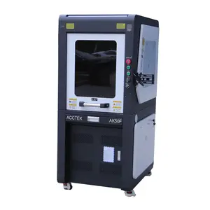 Logo Laser Printer Machine Full Closed Safe Fiber 20W 50w Lazer Printer