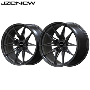 JZCNCW Nouvelles jantes en alliage d'aluminium forgé sur mesure à rayons multiples 5x11 25x114.3 5x120 17-22 pouces pour voitures particulières - Product Image 4