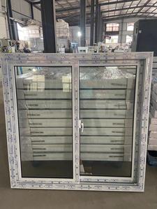 Top Selling Hot Insulation and Soundproof Sliding <strong>Window</strong> and PVC <strong>UPVC</strong> Vinyl <strong>Profile</strong> <strong>Windows</strong> With Double Tempered Glass - Product Image 5