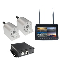 Système de caméra sans fil Caméra HD 1080P avec Wifi 2.4G Système de surveillance sans fil Utilisation pour chariot élévateur et machine à usage intensif