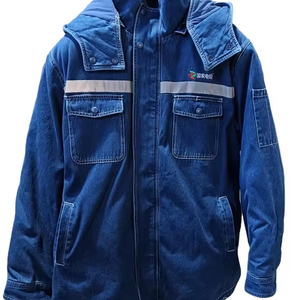 Combinaison de travail en coton imperméable et résistante à l'huile pour le secteur pétrolier, respirante, réfléchissante, antistatique et ignifuge - Product Image 2