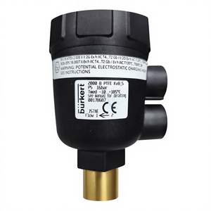 Original Burkert Pneumatic Angle Seat Valve 00178687 DN20 Threaded SS316 <b>PTFE</b> Seal for Water Steam Chemical - Product Image 1