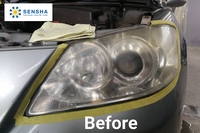 SENSHA 80ml – Composé de polissage haute performance pour éliminer les rayures de voiture, dédié aux pièces en plastique, écologique