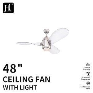 52 inch LED <b>ceiling</b> <b>fan</b> <b>with</b> light, 3 solid wood blades, 6 wind speeds, <b>remote</b> control operation, perfect for dining - Product Image 2