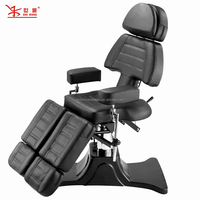Fauteuil de massage et de thérapie hydraulique rotatif et réglable, personnalisable pour studio d'art corporel