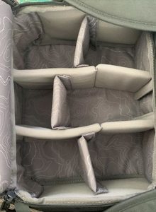 Free sample Camera Backpack - DSLR SLR Vintage Leather Style Waterproof Canvas Bag Backpack with 15.6 inch <b>Laptop</b> <b>Sleeve</b> - Product Image 4