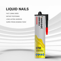 Colle pour feuilles de PVC effet marbre, adhésif puissant, colle super forte, colle liquide sans clous, colle de construction haute adhérence, colle instantanée pour bois, sans plus de clous