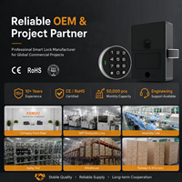 Cerradura Inteligente RFID con PIN para Gabinetes E60 OEM ODM, Cerradura Digital con Teclado RFID para Proyectos de Casilleros, Gimnasios, Spas, Resorts y Escuelas