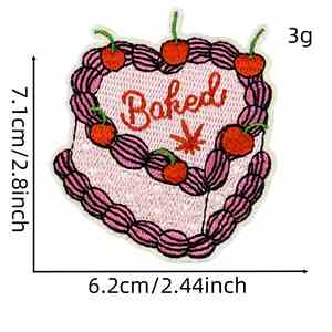 Parches Bordados Termoadhesivos sobre el Daño del Abuso de Drogas para la Salud - Product Image 4