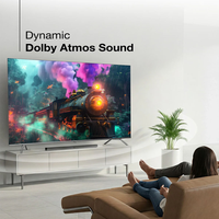Televisor Inteligente Android LED FHD de 50 Pulgadas, 1080P, Pantalla Plana, para Hogar u Hotel, Montable en Pared