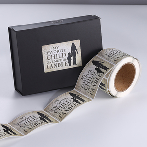 Custom Waterproof <b>Vinyl</b> Roll Labels for Packaging, Glossy <b>Adhesive</b> Sticker Rolls for Food and Cosmetic Bottle Products - Product Image 5