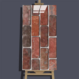 3d Self Adhesive <strong>Stick</strong> <strong>on</strong> Red <strong>Brick</strong> Effect Wall <strong>Tiles</strong> - Product Image 1