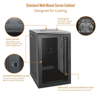 Armoire serveur de centre de données de haute qualité 19 pouces, profondeur 600 mm, 20U/18U, armoire réseau personnalisable, capacité 4U, protection IP20, en stock