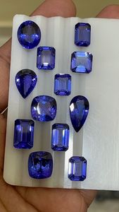 Tanzanites de la meilleure qualité taille libre formes mixtes pièces lot de tanzanite naturelle à vendre produit en vrac poli à la main - Product Image 4