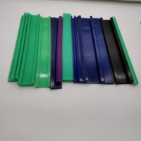 Rail de guidage linéaire en UHMWPE usiné CNC, profil d'extrusion, rail coulissant en nylon, autolubrifiant, anti-abrasion, sur mesure