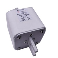 Fusible de Alta Velocidad F170M6144 630A 1250V AR, Cuerpo Cuadrado, Protección de Semiconductores, Fuente de Alimentación Industrial de Bajo Voltaje