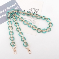 Bracelet de poignet coloré et esthétique pour téléphone, avec breloque scintillante, en corde épaisse, crochet, métal et acrylique, chaîne de téléphone portable anti-perte