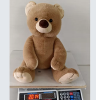 Oso de Peluche Sensorial con Peso de Alta Calidad para Autismo, Juguete Realista Hecho a Mano, Animal de Peluche para Dormir en Avión, 100% Poliéster, Regalo para Niños