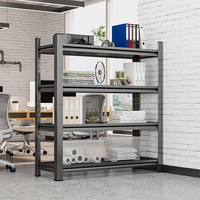 Étagère de rangement en métal à 4 niveaux pour la maison et le garage, en acier