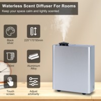 Diffuseur d'arôme de parfum frais à domicile Smart Control Installation portable murale en métal sans eau pour hôtels