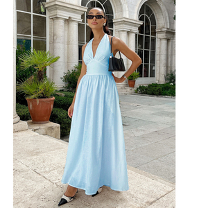elegant dresses with boots Ruffle Maxi Dress in Black | One Shoulder Cotton Maxi Dress main image 1
