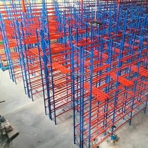 Vertical Vna Racking Multi-tier Metal <strong>Shelving</strong> <strong>Units</strong> Stacking Pallet Warehouse Racking Van Storage Systems - Product Image 1