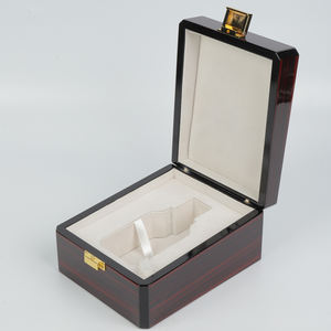 Caja de Regalo de Madera MDF de Lujo con Corte Láser, Rectangular, para Perfumes y Cosméticos, Tipo Concha, Personalizada de Fábrica - Product Image 2