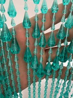 Rideau de perles colorées haut de gamme, séparateur de pièce raffiné pour la décoration d'événements d'entreprise, la conception de salons et de porches de villas