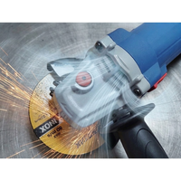 Meuleuse d'angle sans balais 125 mm 1250 W AC220v~240v avec moteur à aimant permanent, vitesse variable professionnelle, meuleuse à découper le métal M14