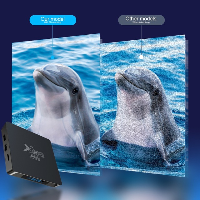 X96Q PRO Android 10.0 Smart TV Box 1GB+8GB 2GB+16GB 4K HD 2.4G WiFi Allwinner H313 Streaming TV Box for Home Entertainment