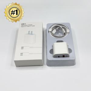 <span class=keywords><strong>Bloc</strong></span> de prise EU US UK 20W USB C charge rapide adaptateur de type C USB-C chargeur mural de téléphone portable pour téléphone 17 16 15 14 13 Pro Max - Product Image 1