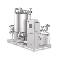 Cuve de dissolution automatique en acier inoxydable avec agitateur à moteur DC, capacité 500L, pour ligne de production de boissons