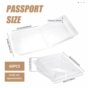 Customized PET Cake Container - Product Image 2