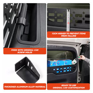 แร็คเก็บของท้ายรถอลูมิเนียมคุณภาพสูง ติดตั้งง่าย สำหรับอุปกรณ์เสริม Byd Leopard 8 - Product Image 6