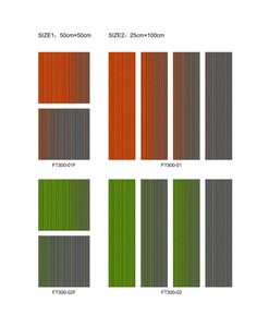 Dalles de moquette insonorisées en polypropylène de haute qualité, motif puzzle moderne, à boucles, qualité commerciale, pour usage domestique, vente chaude - Product Image 5