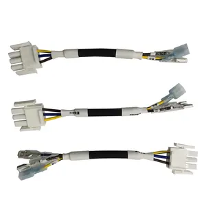Ensemble de faisceau de câbles 3.5mm personnalisé pas de 4 broches faisceau d'alimentation de carte mère anti-interférence fabriqué en usine câble 1m/1.5m
