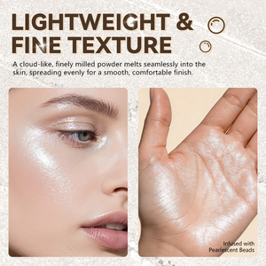 Privé Label Langdurige Multifunctionele Shimmer Make-up Fixing <span class=keywords><strong>Powder</strong></span> Waterbestendig Highlighting Geperste Poeder Compact Poeder - Product Image 3
