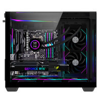 Caja de PC para Juegos al por Mayor, Boitier PC MicroATX ATX E ATX, 9 Ventiladores de 120 cm, Tarjeta Gráfica de 430 mm, Chasis de Escritorio Multi Disco Duro OEM