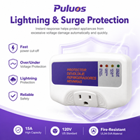 Prise de protection intelligente contre les surtensions KE-V009-N 120V 15A avec temporisation pour usage domestique
