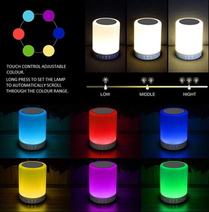 CL-<span class=keywords><strong>671</strong></span> USA Dernier modèle de haut-parleur Bluetooth Mini Woofer Mignon Tactile Petit avec Lumière d'ambiance LED et Lumières <span class=keywords><strong>Color</strong></span>ées Style Européen et Américain - Product Image 2