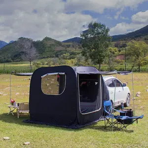 Tenda da sole esterna diretta da campeggio tenda da campeggio impermeabile portatile semplice per camion auto tenda posteriore tetto auto portellone Suv tenda